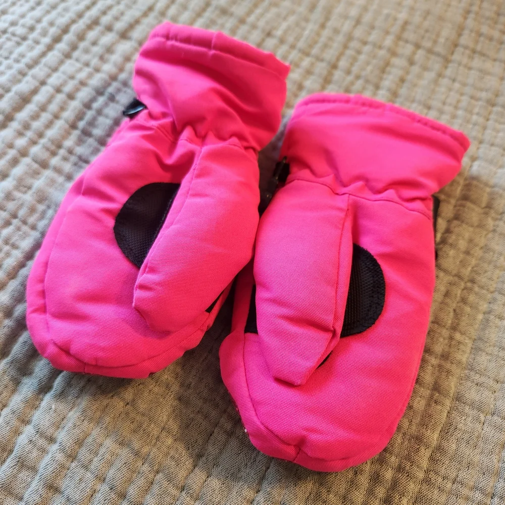 Joe Boxer girls pink thinsulate so gloves toddler One Size